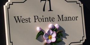 Sand Stone Name Plate