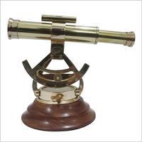 Vintage Nautical Brass Alidade Compass