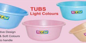 Tub Light Color Plastic Tubs