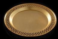 Gold Polished Iron Platters