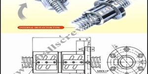 Precision Ground Ball Screw External Circuit (Double Nut)