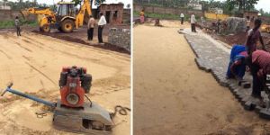 Paver Block Road Construction Service