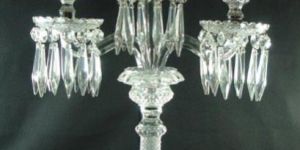 Glass Candelabra