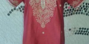 Ladies Cotton Embroidered Kurti