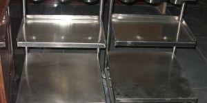 Stainless Steel Cutlery Trolley