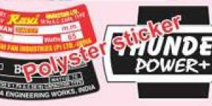 Polyester Sticker