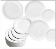 White Paper Plates