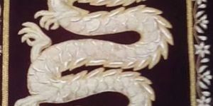 Zari Embroidered Dragon Wall Hangings