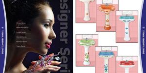 Vitrosa Series Pedestal Wash Basins