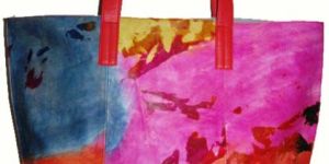 Ladies Leather Tote Handbag