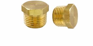 Brass Hex Stop Plug