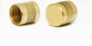 Brass Round Knurled Insert