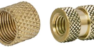Brass Round Knurled Inserts
