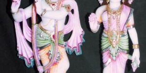 Marble Radha Krishna Yugal Statue