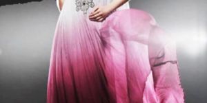 Pink Embroidered Indowestern Dress