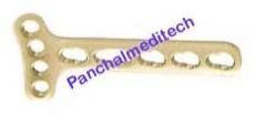 Small T Plate 3.5mm Locking
