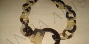 Resin Necklace like Horn