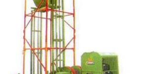 Mobile Hoist Attached Mixer Machine