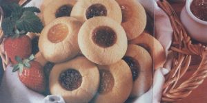 Coconut Jam Cookies