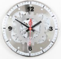 Glass Wall Clock