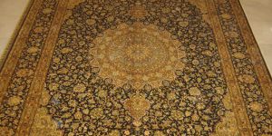 9 X 12 Silk on Cotton Carpet