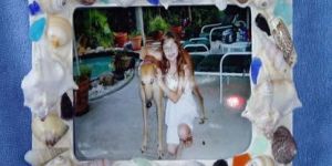 Seashell Photo Frame