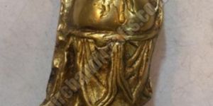 Brass Laughing Buddha Statue