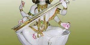 Marble Saraswati Maa Statues