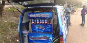 Van Fountain Machine