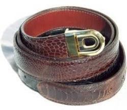 Emu Leather Belt