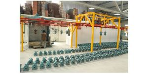 CONVEYOR POWDER COATING BOOTH