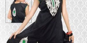 Silverish Feminine Dress by Dreameast (Kurti)