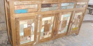 Recycled 4 Door Drawer