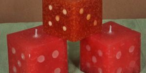 Dice Candles