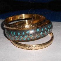 Metal Bangle Set