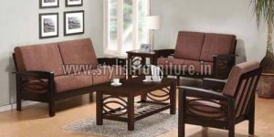 Wooden Sofa Set