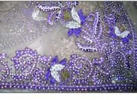 Embroidered Net Saree