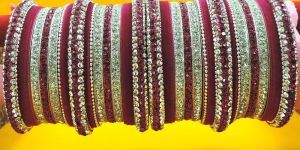 Crystal Set Bangles