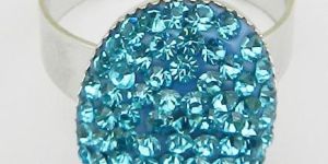 Crystal Turquoise Ring