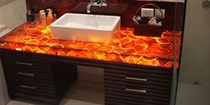 Red Agate Slab