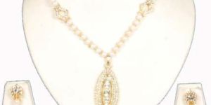 Pearl Necklace, Pendant Set