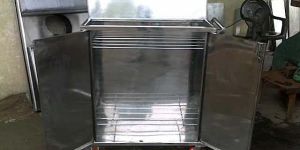 Stainless Steel Sieve Trolley