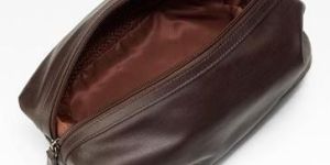 Leather Toiletry Bag