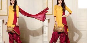 Yellow Beautiful Salwar Suit
