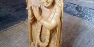 Wooden Goddess Statue