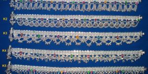 Silver Anklets