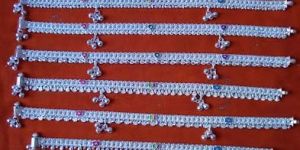 Silver Anklets Set 1