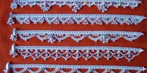 Silver Anklets Set 2