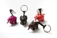 Handcrafted Stuffed Leather Animals