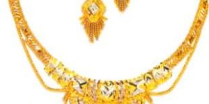 Gold Necklace-h-22gm